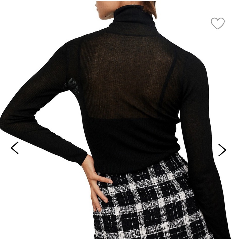 Mango Sheer Turtle Neck - Picture 8 of 8